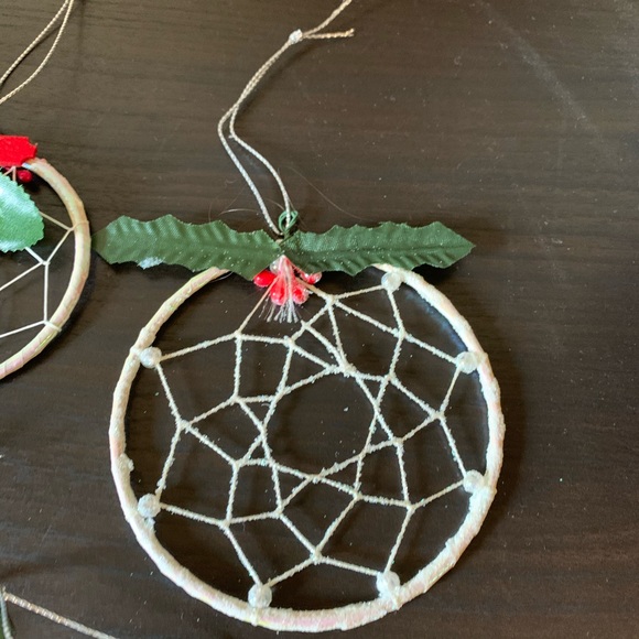 Peace & hope Christmas dream catcher ornament set - Picture 4 of 6